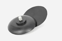 75mm Rubber suction cup feet with screw