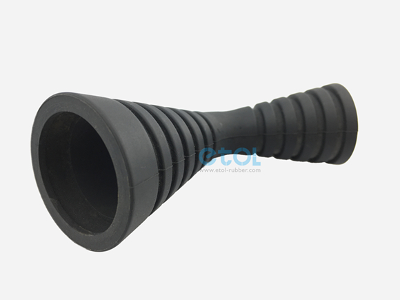 Special rubber bellmouthed hose