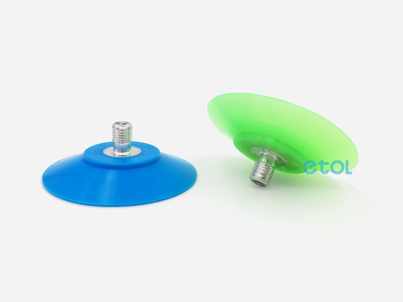 50mm silicone suction cups with screw