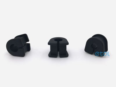 Special shape silicone grommet