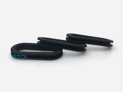 32x15mm  Oval silicone grommet